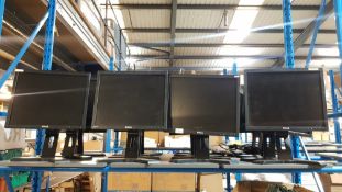 (R5O) Computing. 8 X Dell Monitor (No Cables)
