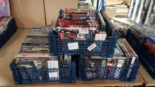 (R9E) Approx 83 X Mixed 15 & 18 Rated DVDs TO Include Django Unchained, Cobra Kai, Doctor Sleep, Br