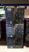 (R10D) Lighting. 6 X 25 Globe Warm White LED Solar Lights (May Contain Undelivered / Wrong Item Re