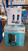 (R9A) Office / Home. 4 Items. 3 x BT Converse 225 Corded Telephone With Data Port (2 X New) & 1 X