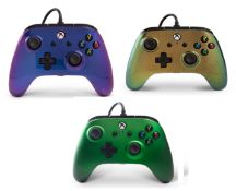 (R9A) Gaming. 5 X Power A Xbox / Windows 10 Wired Controller
