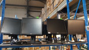 (R5A) Computing. 8 X Dell Monitor (1 X Cables)