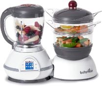 (R5I) Household. 4 Items. 1 X Babymoov Nurtibaby Classic Food Processor, 1 X Clarsen Mighty Ionic A