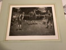 Lawrence Josset Signed Print, The Last Green