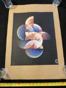 Glass Siren Studio Orbs CMYK Limited Edition Print