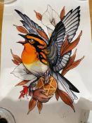 Sneaky Mitch Signed Print SOLD OUT Ace Of Penticles
