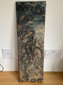Three original pieces of art by Cate Wallward