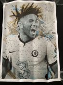 Jordan Hall Limited Edition Signed Print of Reece James