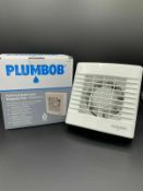 Brand New Plumbob Pull Cord Bathroom Extractor Fans 100 mm (4