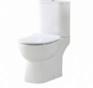 New (A174) Belini 430mm Rimless Pan Open. Pan Only, Seat And Cistern Not Included.