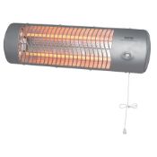 New (A155) Wall-Mounted Quartz Heater 600 / 1200W. Wall-Hung Quartz Heater. 2 Heat Settings: 60...