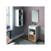 New & Boxed Croydex Norton Vanity Unit (50cm Width). Ws010222. RRP £305.99. Comes Complete Wit...
