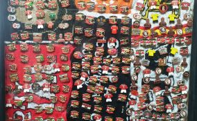 400 plus Manchester united pin badges.