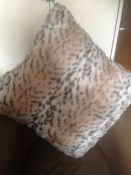 Leopard Print Cushion