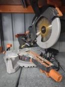 Evolution Sliding Compound Mitre Saw With TCT Multi-Material Cutting Blade – Approx RRP £190