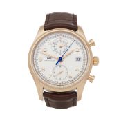 IWC Portuguese Classic IW390402 Men Rose Gold Chronograph Watch