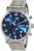 HUGO BOSS Mens Aeroliner Chronograph Watch 1513183