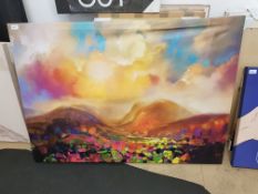 Abstract Landscape Scene 1200 X 850mm