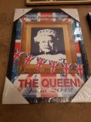 We're Partying With The Queen June 2012 Print 320 X 450mm