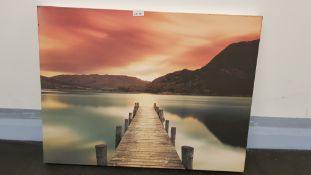 Ullswater By Mel Allen Canvas Print (800 X 600 X 20mm)