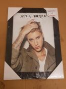 Justin Bieber Framed Print 400 X 300mm