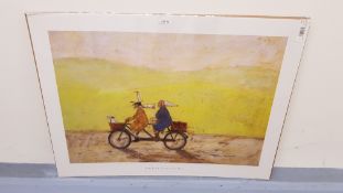 2 X Grand Day Out Print By Sam Toft (800 X 600mm)