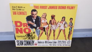 James Bond Dr No Canvas Print (800 X 600 X 20mm)