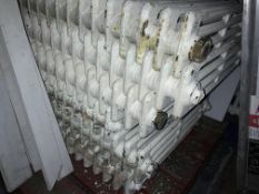 Antique Victorian Cast Iron Radiator