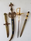 Metal Letter Openers