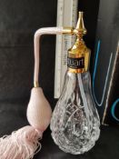 1980's Stuart Crystal Perfume Atomiser
