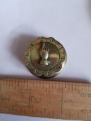 1860 Brass Whist Marker
