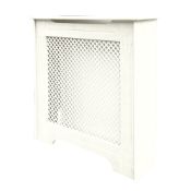 New (D136) Victorian Radiator Cover White 820 x 210 x 868mm. White Finish. Provides A