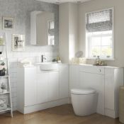 New (L103) Valesso White Gloss 200mm Slim Base Unit. RRP £309.20.Height (mm): 720.Width (mm):... New