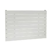 New (H30) 600x595mm White Flat Horizontal Panel Radiator. New (H30) 600x595mm White Flat