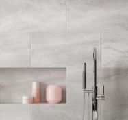 New 8.64M2 Perla Stone Wall And Floor Tiles. 10mm Thickness, 298x598mm Per Tile. Room Use: An... New