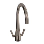 New (E126) Abode: Fluid Brushed Nickel Tap At1170. Tap Height: 360mm Spout Reach: 220mm Spo...æææNew