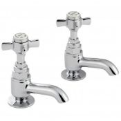 New (A172) Traditional Pair Of Basin Taps. New (A172) Traditional Pair Of Basin Taps.æææNew (A172)