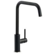 New (J48) Althia Single Lever In Matt Black. Rrp £272.00. Metal Construction Throughout Sing...