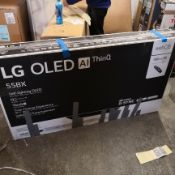 Lg oled55bx6lb 55 inch oled 4k ultra hd, hdr, smart tv [black] 75x123x25cm rrp: £2158.0