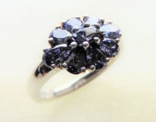 Sterling Silver Tanzanite Ring