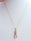 Rennie Mackintosh Sterling Silver Sea Gems Pendant Necklace
