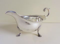 Antique Art Nouveau Silver Plated Gravy/Sauce Boat