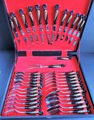 Rare 38 Piece Haddad Jezzin Phoenix Firebird Cutlery Service