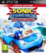 (R15I) Gaming. 8 Items. 1 X PS3 Sonic All Stars Racing Transformed, 1 X Call Of Duty Back Ops III,