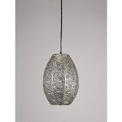 (R1B) Lighting. 3 Items. 2 X Moroccan Shade & 1 X Floor Lamp (May Contain Undelivered / Wrong Item