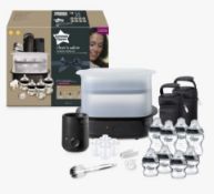 (R15A) Baby. 2 Items. 1 X Tommee Tippee Closer To Nature Complete Feeding Set Black & 1 X Tommee Ti