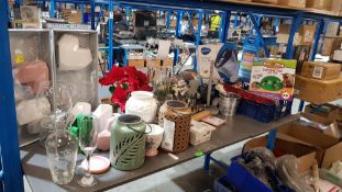 (R1E) Mixed Lot. Full Contents Of Shelf. To Include 1 X Goblin Handheld Wet & Dry Vacuum, Mixed D