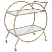 (R2K) Household. 3 X Drinks Trolly (H78xW67xD38cm)