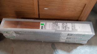 (R2P) DIY. Approx. 3.54 m2 Dark Oak Engineered Wood Flooring, Approx. 1.99 m2 Egger Home Laminate Fl