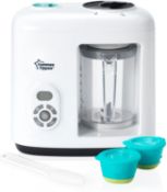 (R15I) Baby. 1 X Tommee Tippee Baby Weaning Steamer Blender (Now – Slight Damage To Box)